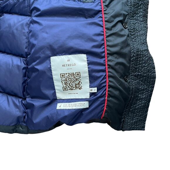 HETREGO Women's 90/10 premium down puffer natural fur hood trim jacket coat - Picture 9 of 14